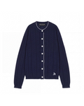 BB Wallace - Cardigan Prince - Marine et blanc