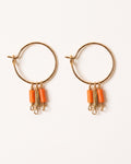 Tassia Canellis - Boucles D'oreilles Demeter - Tangerine