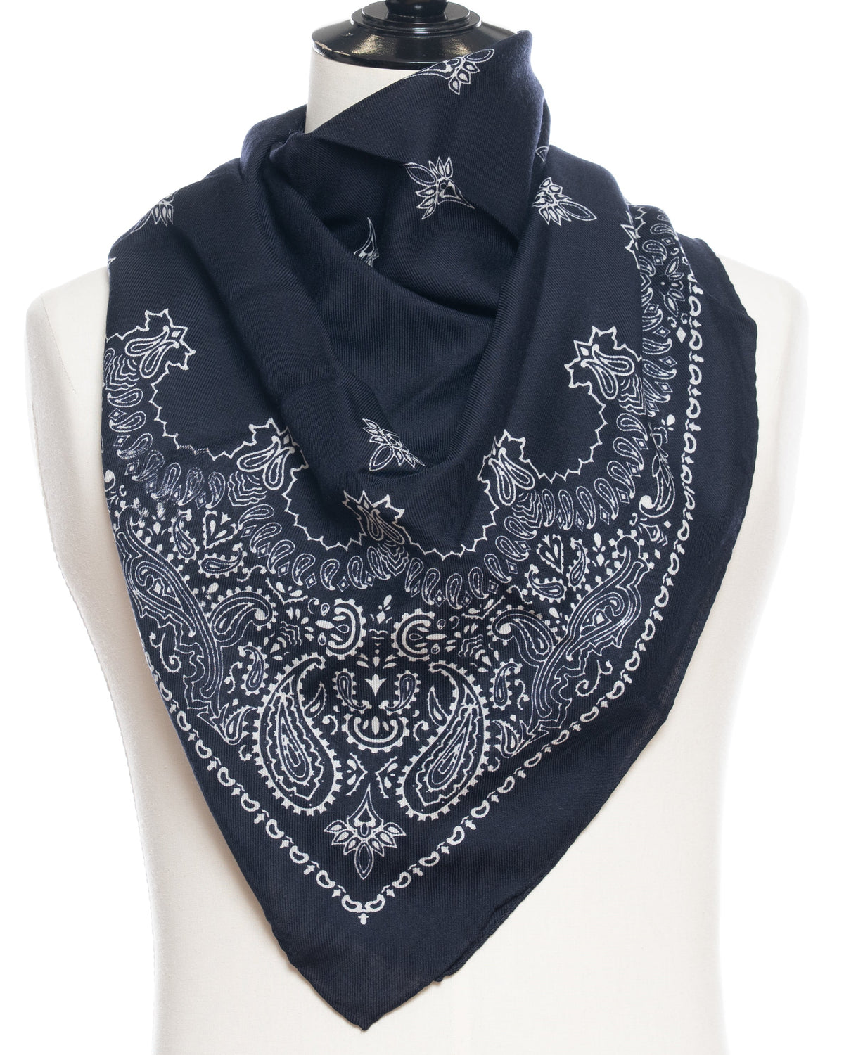 Destin - Judy Carré Bandana Scarf - Bleu