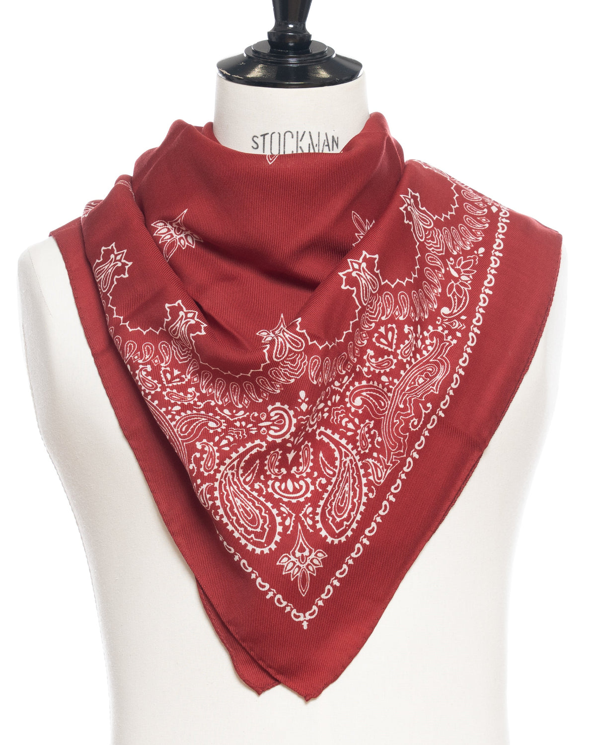 Destin - Judy Carré Bandana Scarf - Red