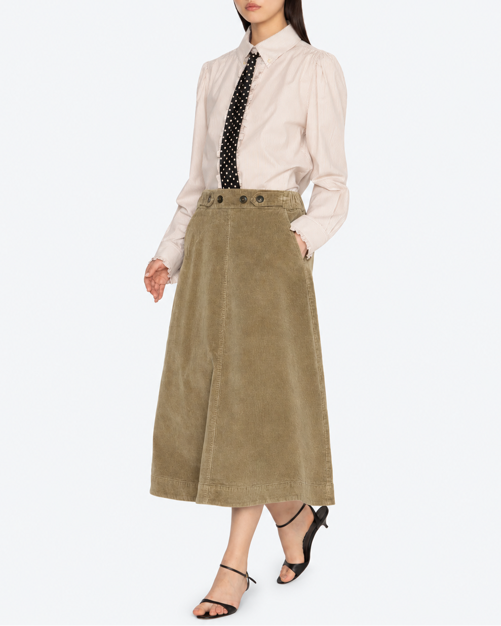 Sea New York - Jupe Midi Garrett - Kaki