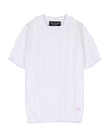 BB Wallace - Indiana T-shirt - White and lilac