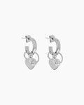 Justine Clenquet - Kiki Earrings - Palladium