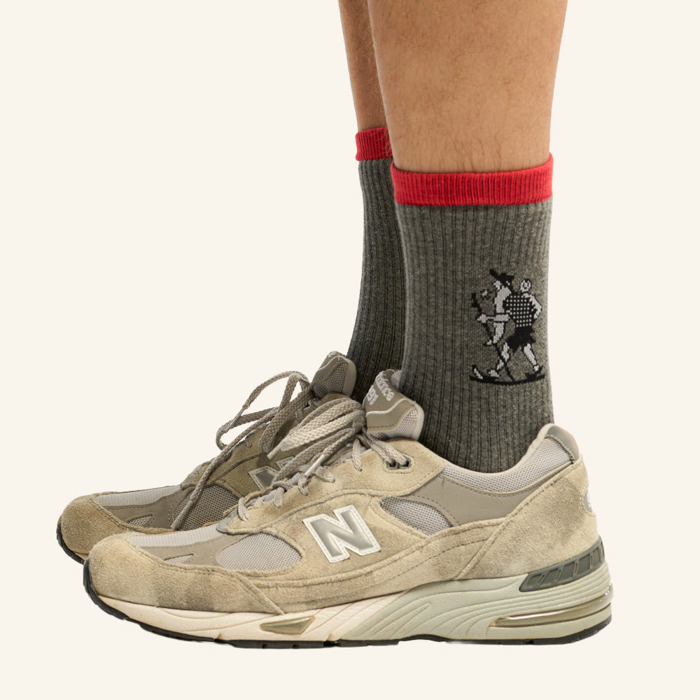 Au Vieux Campeur - Congés Payés - Marcheur Socks - Grey