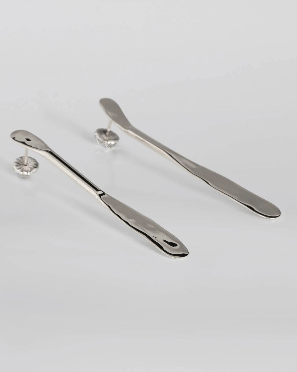 Tweek Eek - Boucles D'Oreilles Mirr Flat - Argent