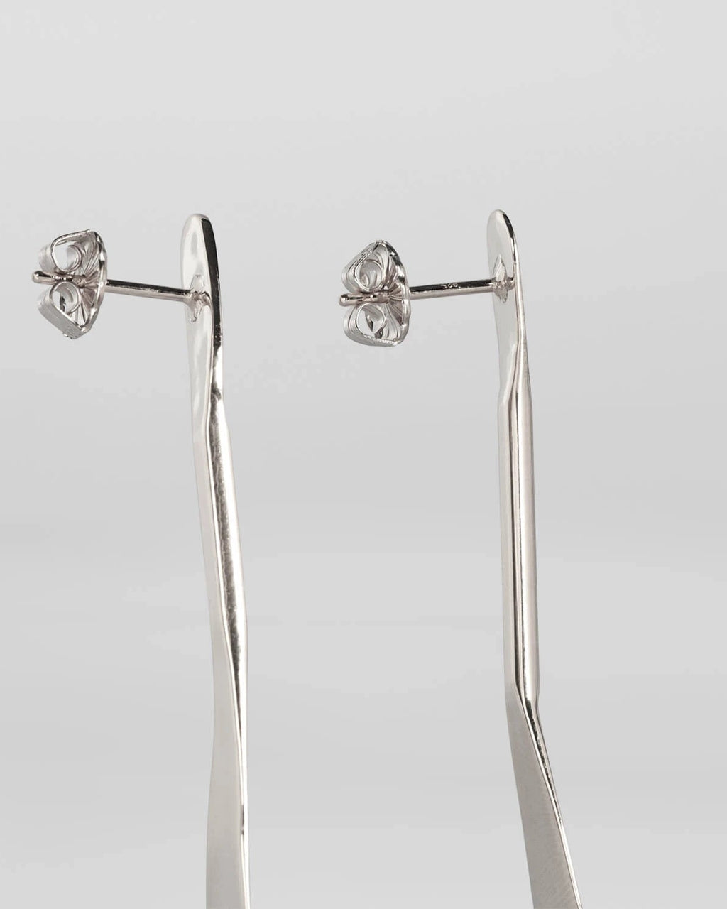 Tweek Eek - Boucles D'Oreilles Mirr Flat - Argent