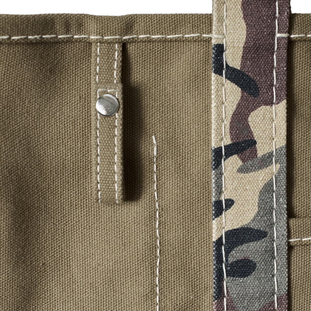 Cabas Candide en canvas - Camo - Merci - packshot 12