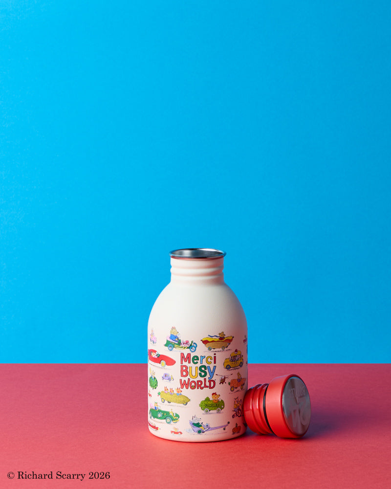 Merci x Richard Scarry - Water Bottle