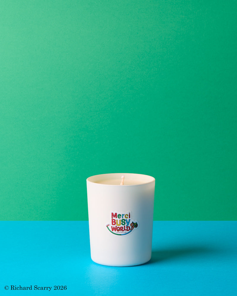 Merci x Richard Scarry - Candle