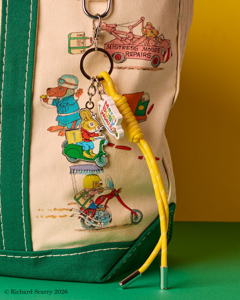 Merci x Richard Scarry - Charms Keychain
