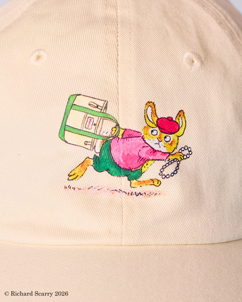 Merci x Richard Scarry - Casquette Lapin Candide - Écru