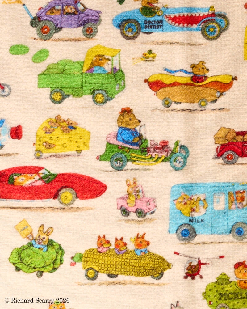 Merci x Richard Scarry - Housse De Coussin