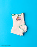 Merci x Richard Scarry - Chaussettes Kids Lapins - Blanc
