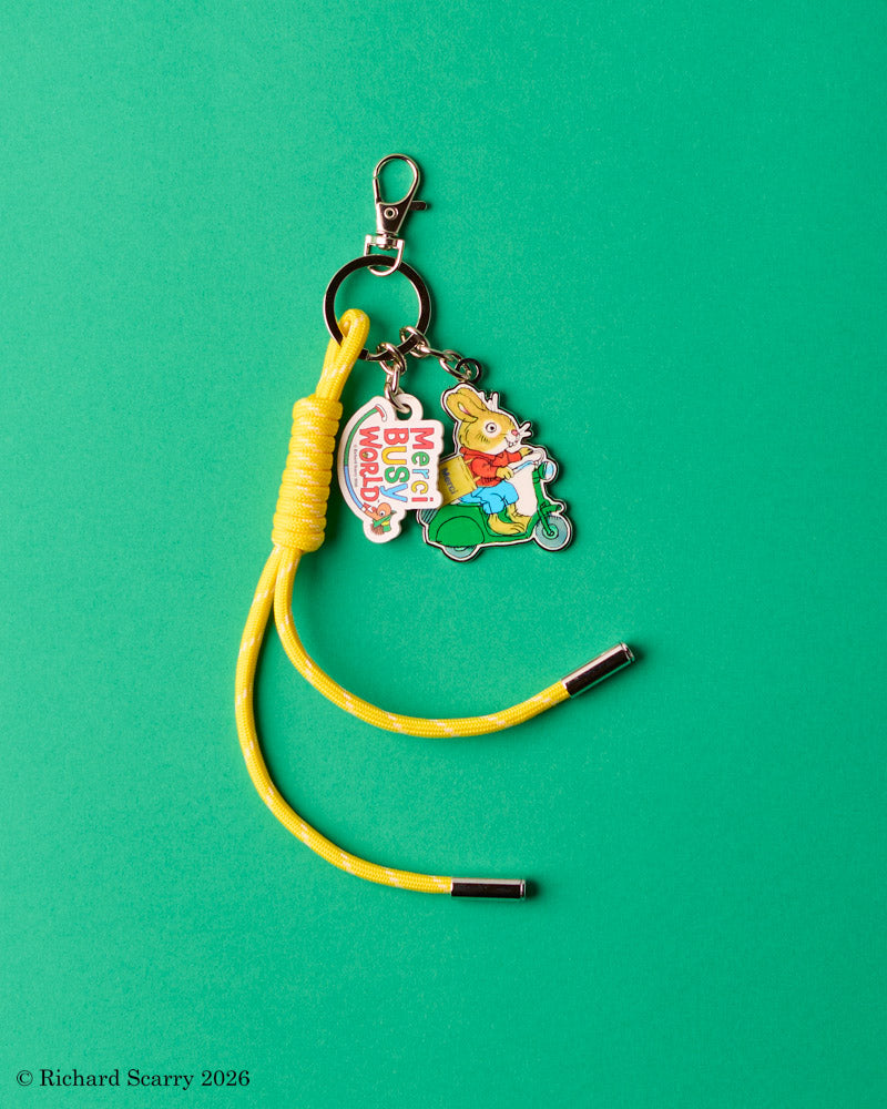 Merci x Richard Scarry - Charms Keychain