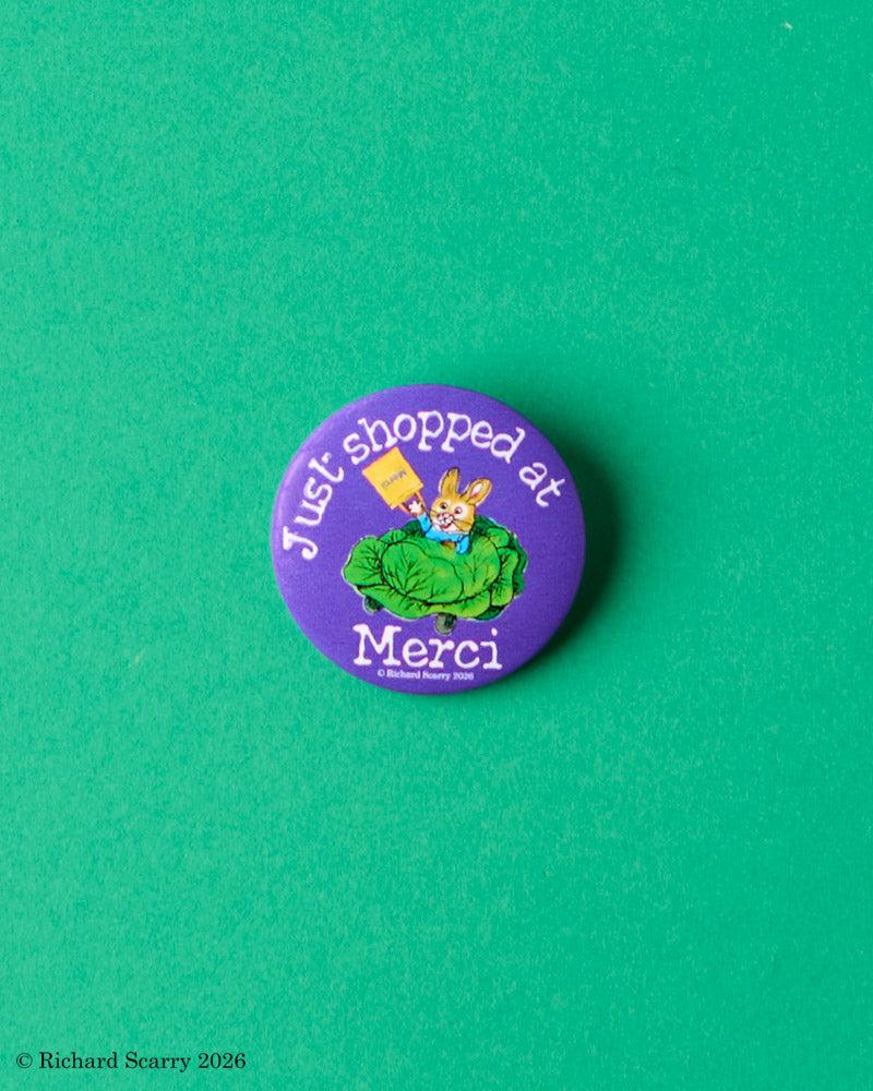 Merci x Richard Scarry - Pin - Cabbages