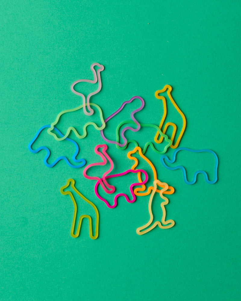 Kaiko - Zoo Animal Elastic Bands