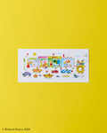 Merci x Richard Scarry - Carte Postale Rue