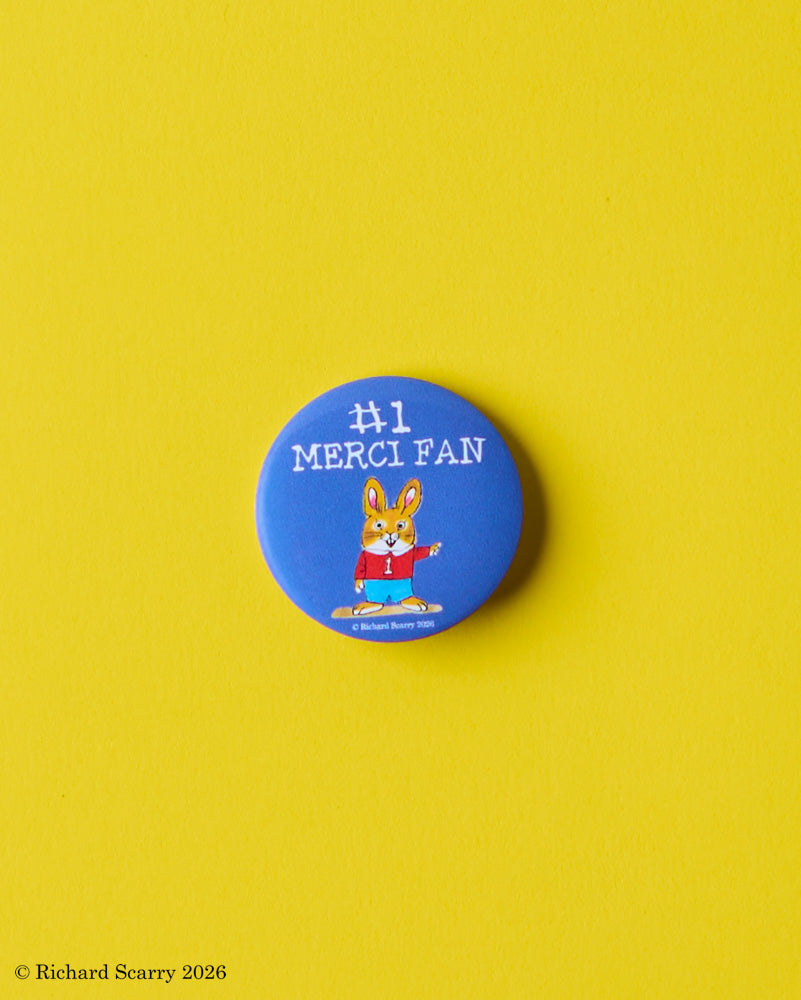 Merci x Richard Scarry - Pin - Rabbit Fan