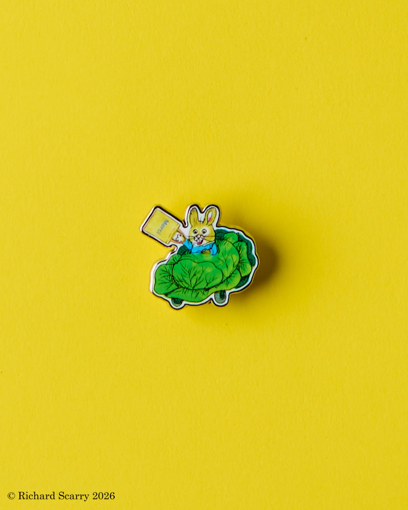Merci x Richard Scarry - Pins - Cabbages