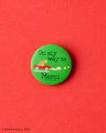 Merci x Richard Scarry - Badge Souris