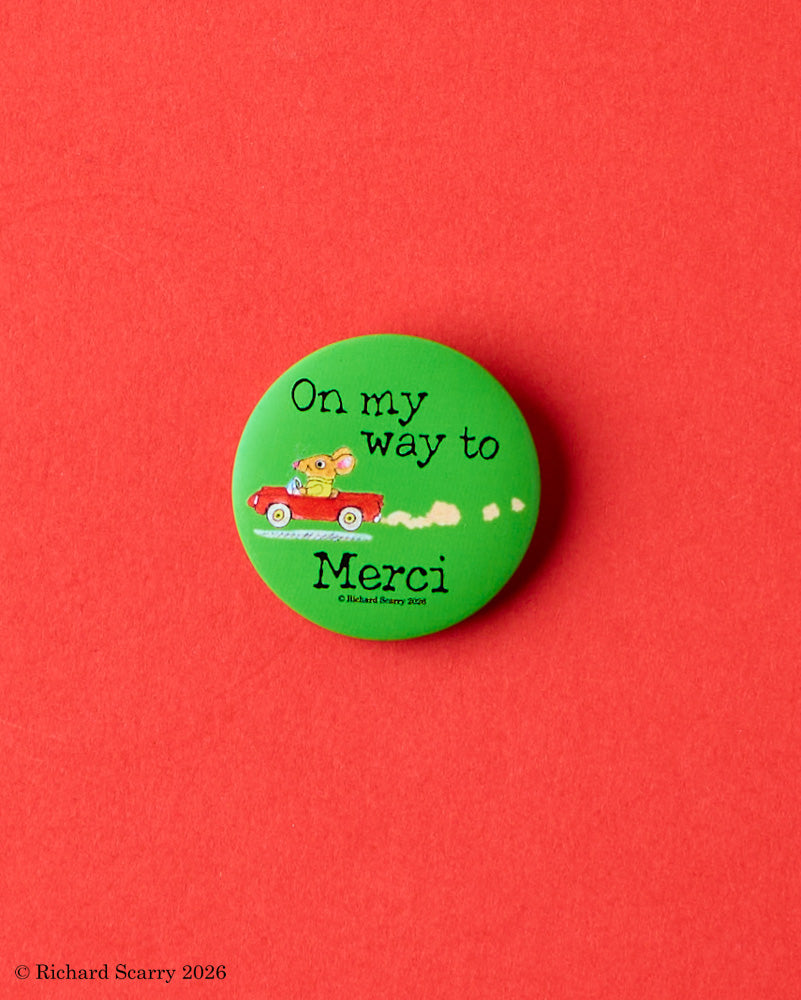 Merci x Richard Scarry - Pin - Mouse