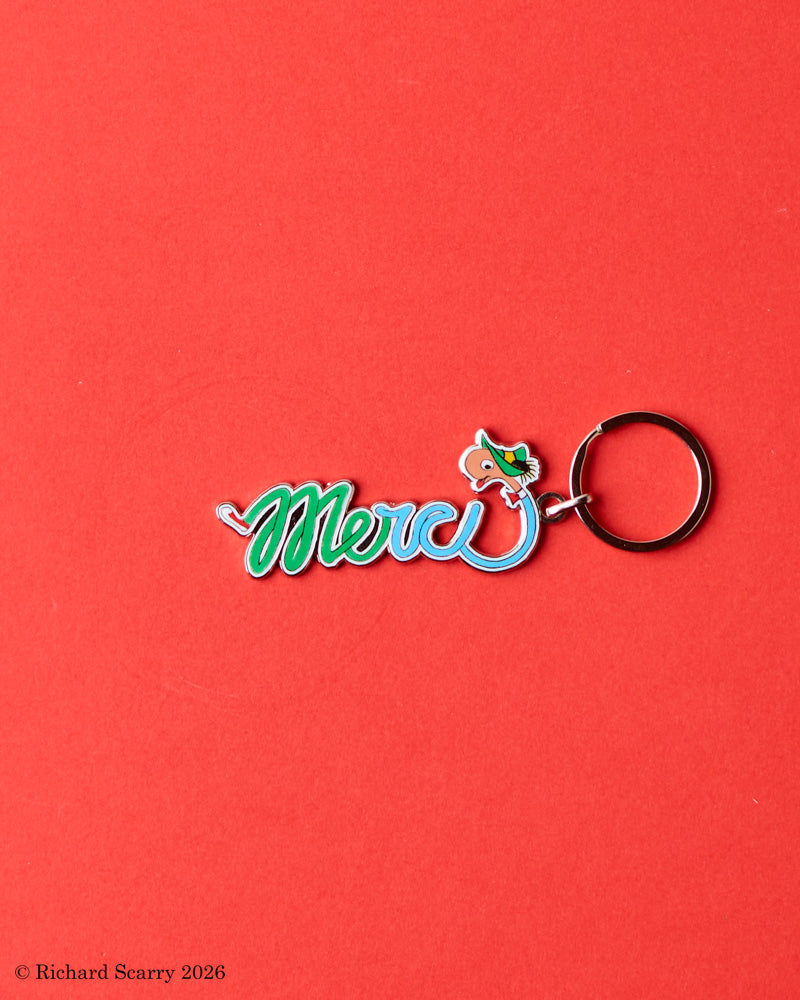 Merci x Richard Scarry - Keychain
