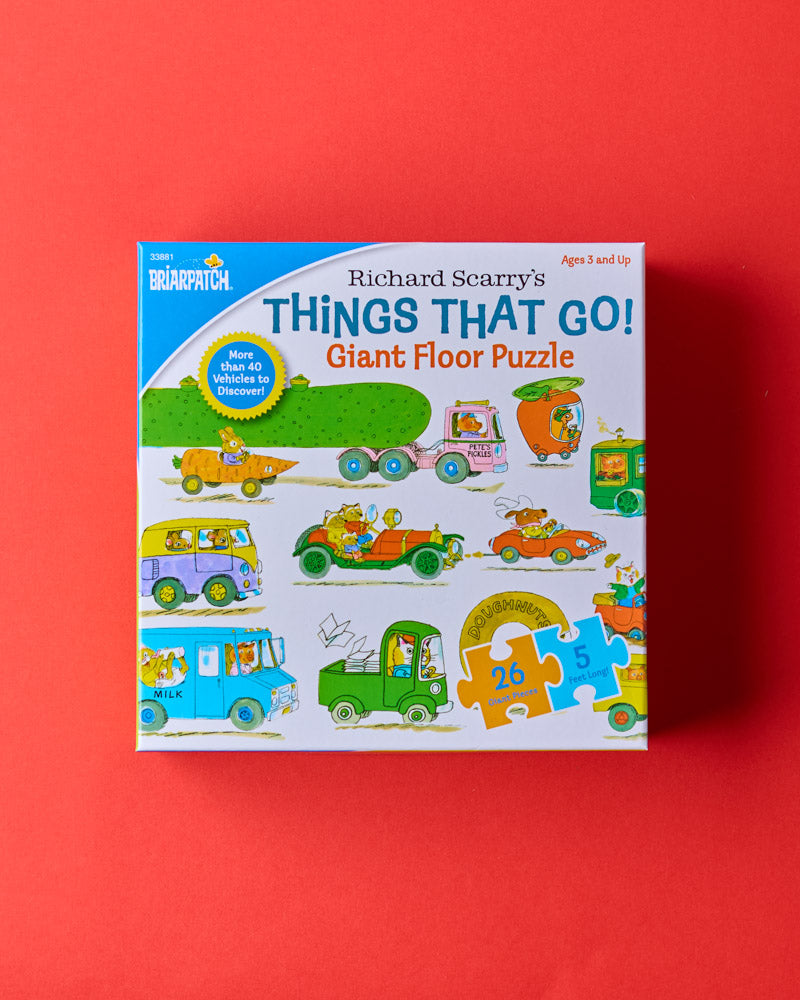 Richard Scarry - Puzzle - Things That Go by