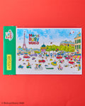 Merci x Richard Scarry - Affiche Paris