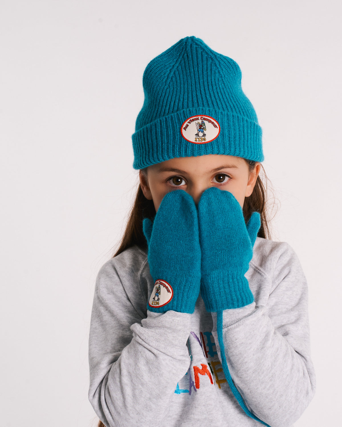 Au Vieux Campeur - Congés Payés - Moufles Ben Kids - Bleu