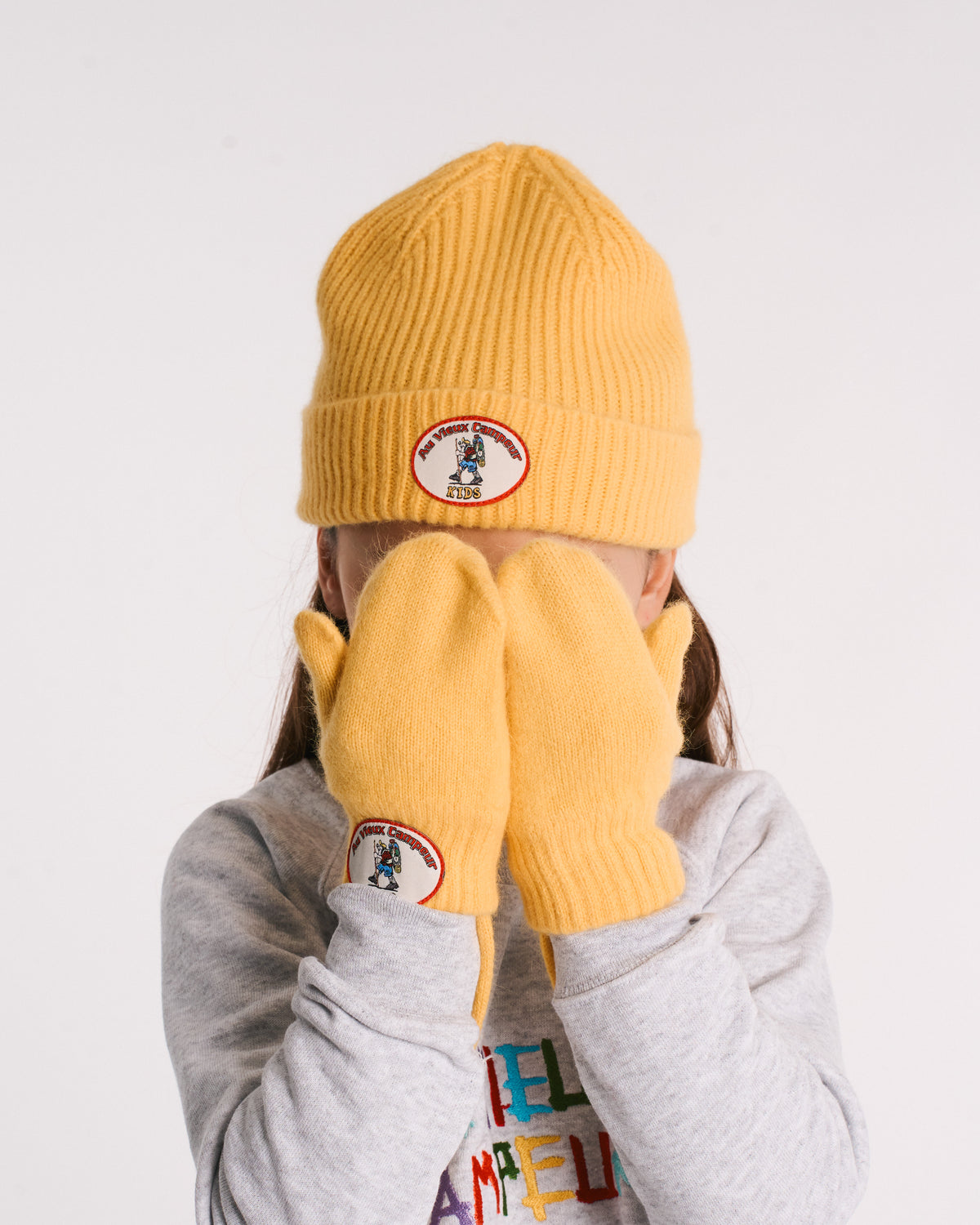 Au Vieux Campeur - Congés Payés - Moufles Ben Kids - Jaune