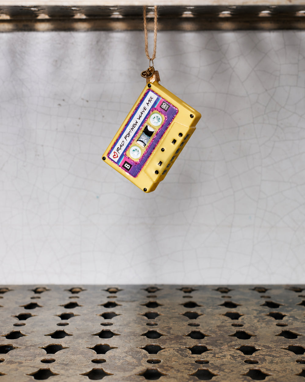 Old World Christmas - Ornement cassette audio