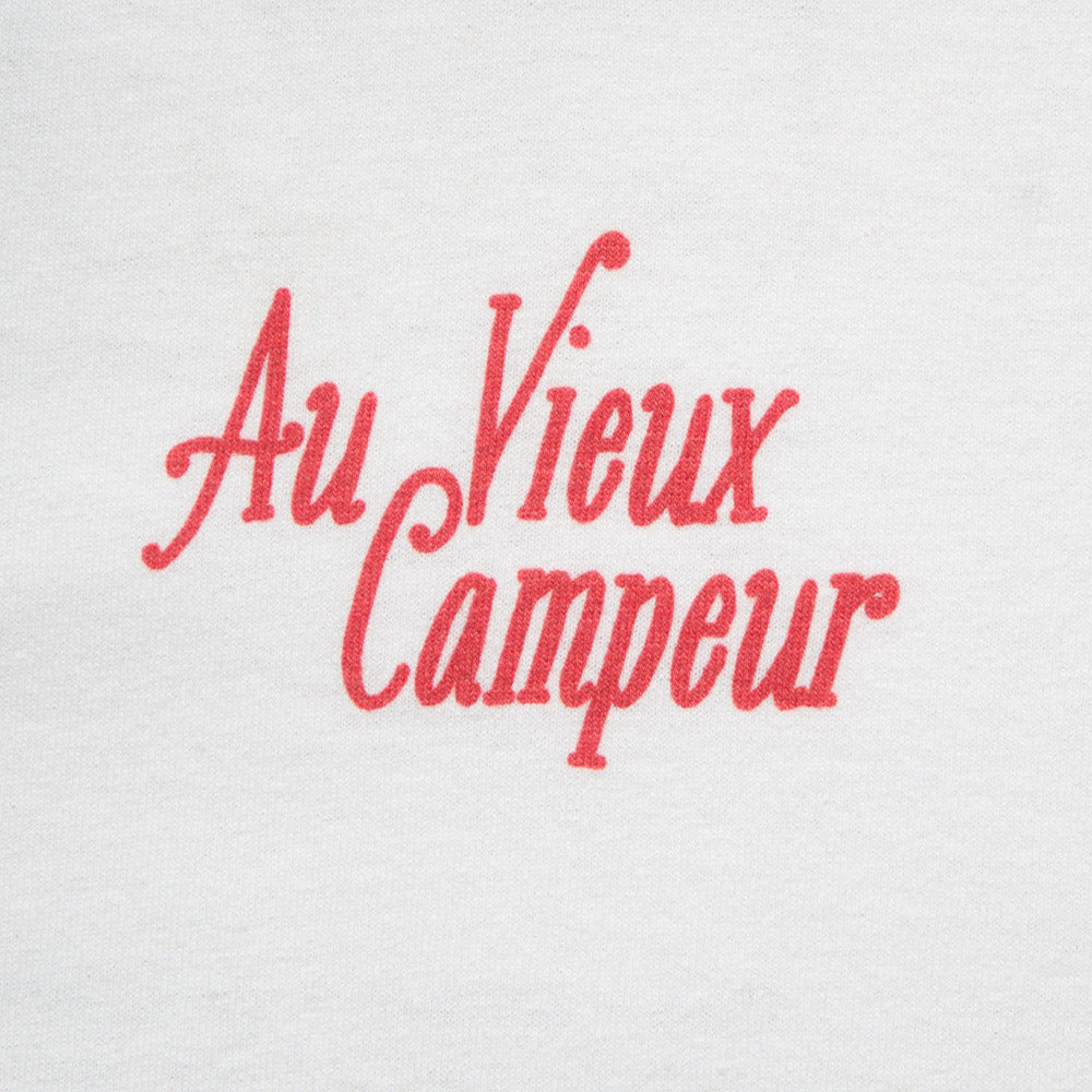 Au Vieux Campeur - Congés Payés - T-Shirt Manches Courtes Chaise De Camping - Blanc