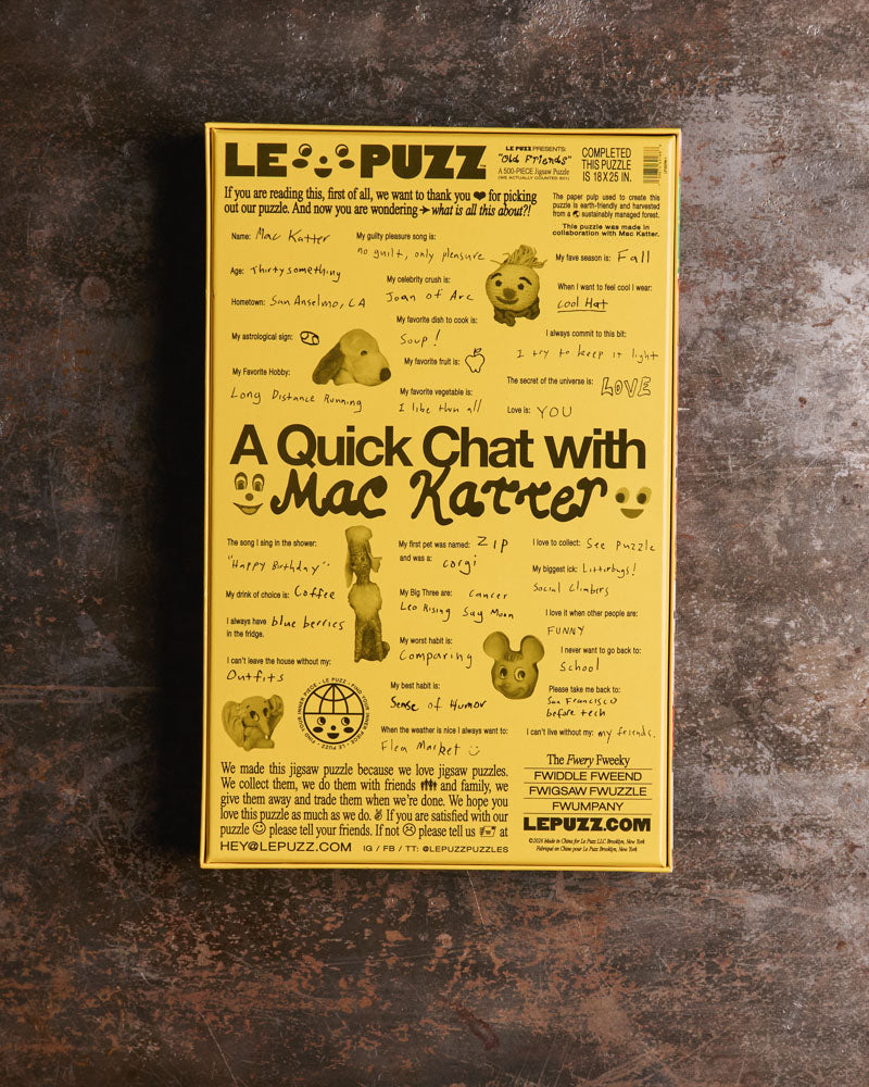 Le Puzz - Puzzle - Old Friends