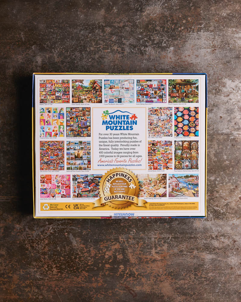 White Mountain Puzzles - Puzzle Morning Cartoons
