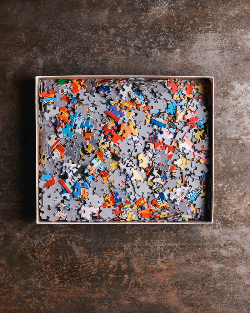 White Mountain Puzzles - Puzzle Morning Cartoons