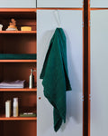Merci - Linen bath towel - Waffle - Sequoia Green