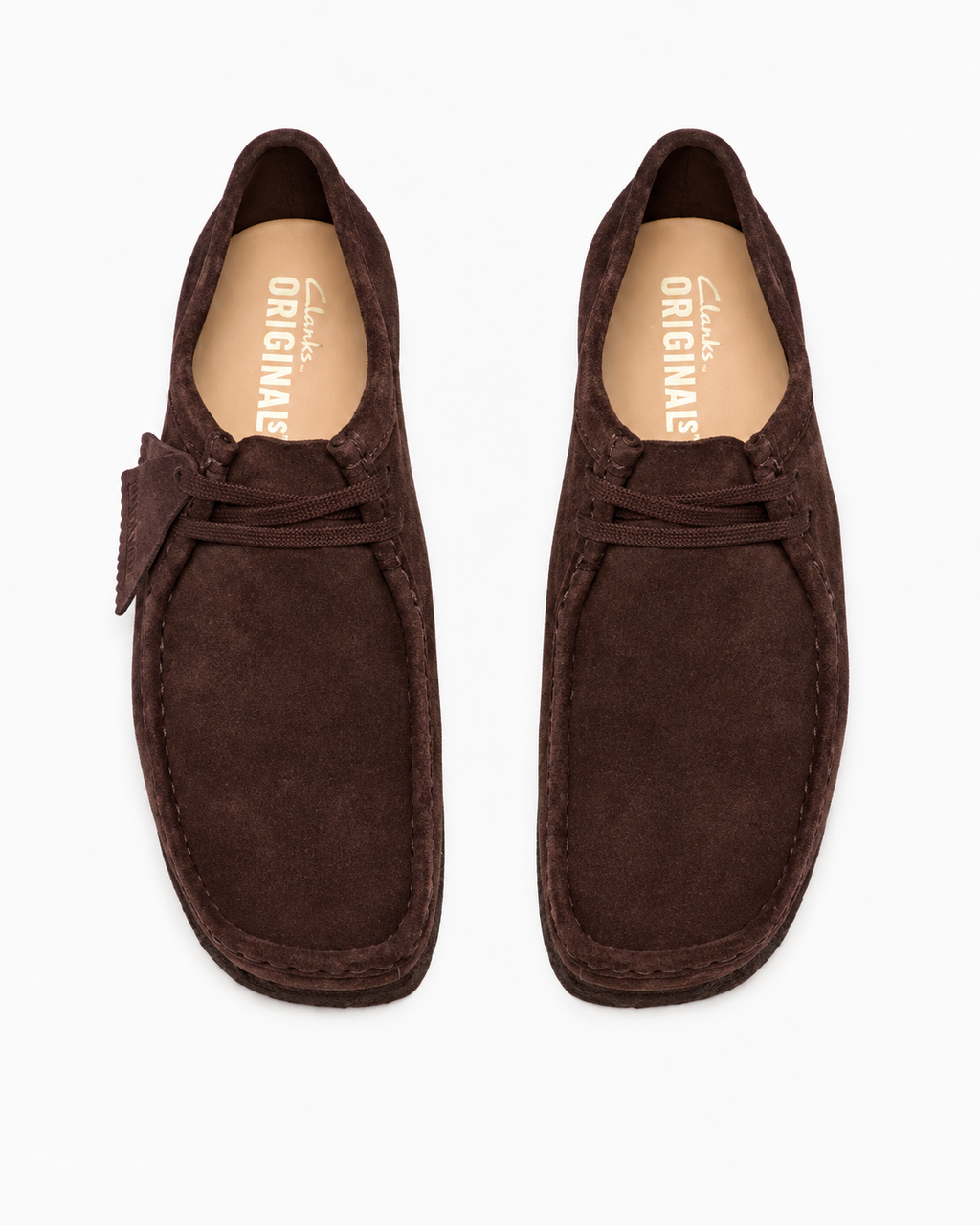 Clarks - Mocassins Wallabee - Marron