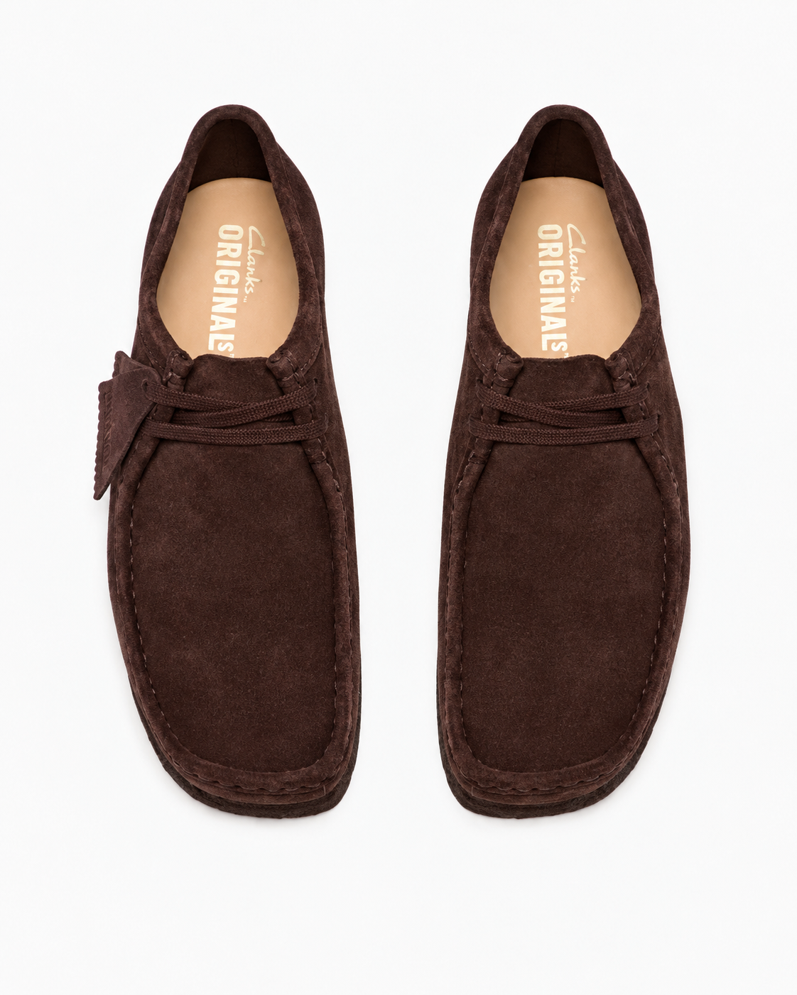 Clarks - Wallabee Mocassins - Marron