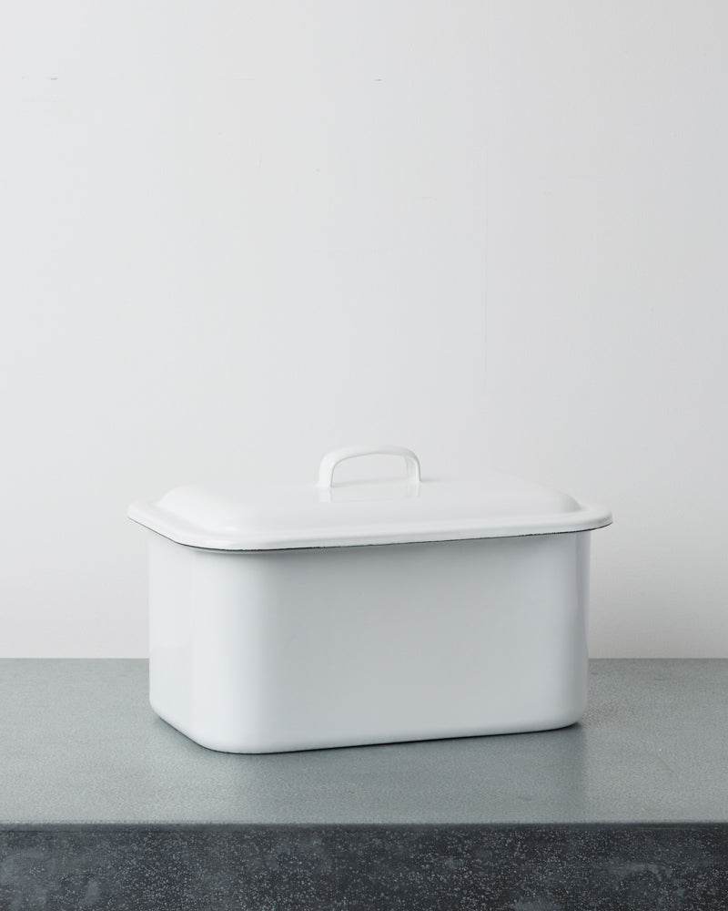 Nichi Nichi Dogu - Enamel Box - White
