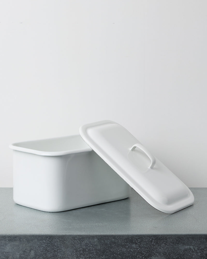 Nichi Nichi Dogu - Enamel Box - White