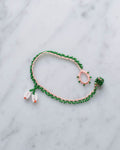 Ottomania - Bracelet Orange - Vert & Rose