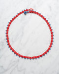 Ottomania - Collier Crown - Bleu & Rouge
