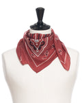 Destin - Pamila Bandana Scarf - Red