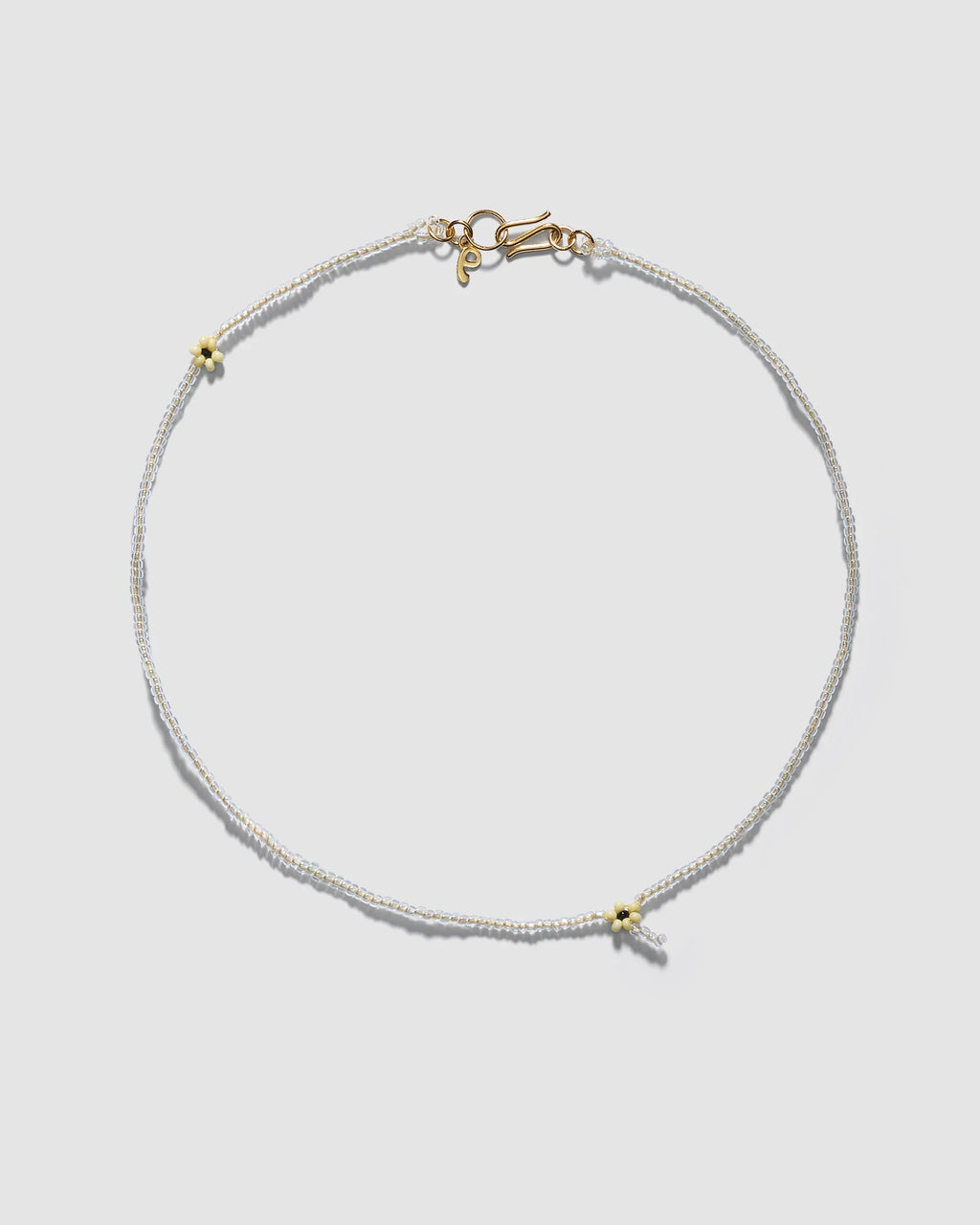 Pura Utz - Mini Flor Necklace - Yellow