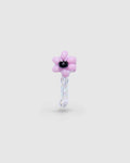Pura Utz - Flowers Earrings - Rose