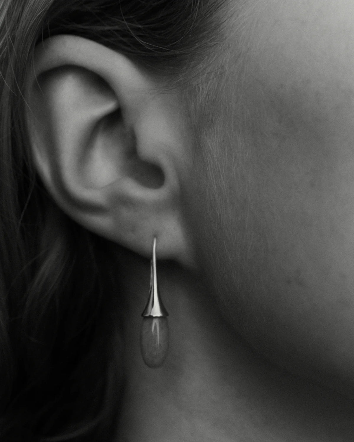 Ragbag - Dagny Drop Earrings - Green Aventurine