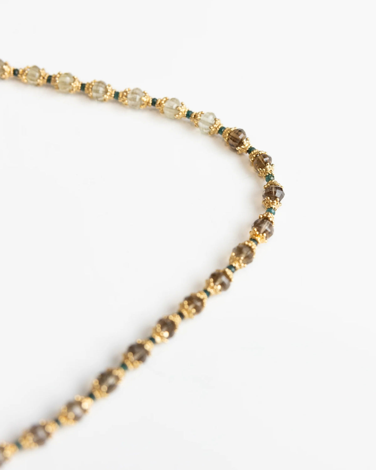 Tityaravy - Sriphala Necklace - Lemon Quartz