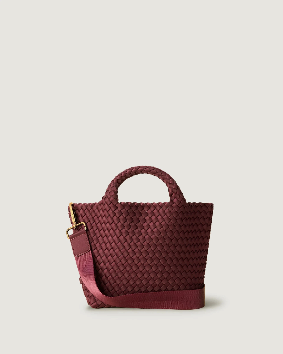 Naghedi - St Barths Small Tote Bag - Burgundy