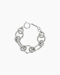 Justine Clenquet - Troy bracelet - Palladium
