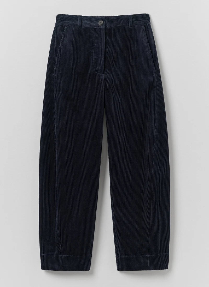 Toast - Pantalon Velours Côtelé - Bleu Marine
